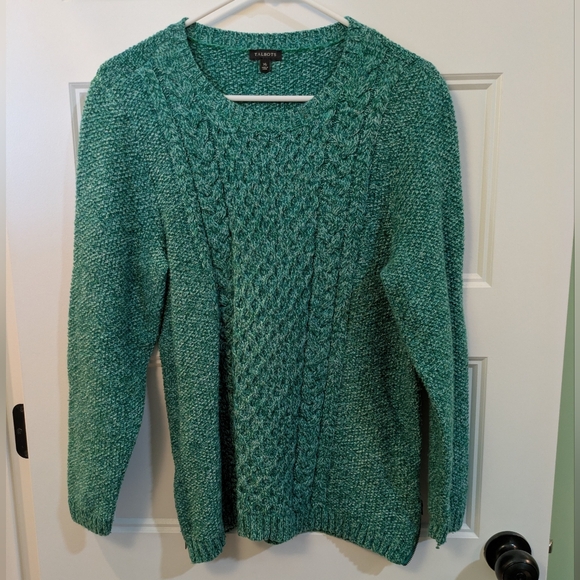 Talbots Sweaters - Talbot's Women's Green Sweater